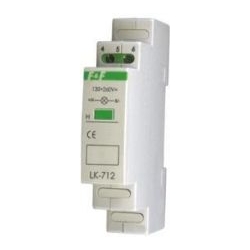 F&F Lampka modułowa zielona130-260V AC/DC LK-712G