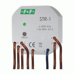 F&F Ster.rolet 2przyciskowy 1,5A AC-3 230V 0-10min