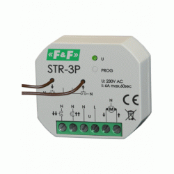 F&F Sterownik rolet do silników 230V AC STR-3P