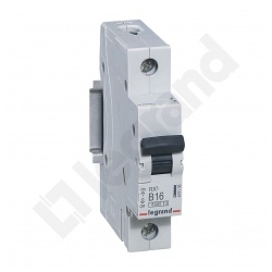 Legrand wyłącznik nadprądowy 16A B 1P RX3 419136