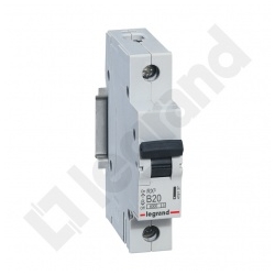 Legrand wyłącznik nadprądowy 20A B 1P RX3 419137