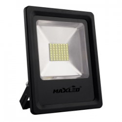 MAXLED Naświetlacz LED 50W Zimny Biały 6000K IP65 Slim Gwarancja 3lata!